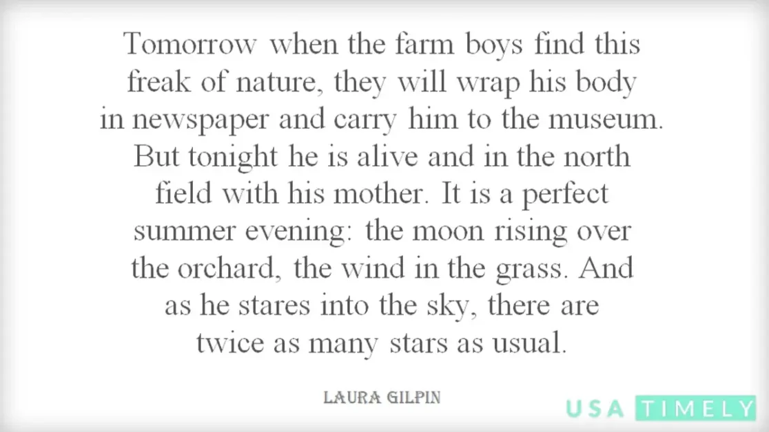 Two Headed Calf Poem By Laura Gilpin