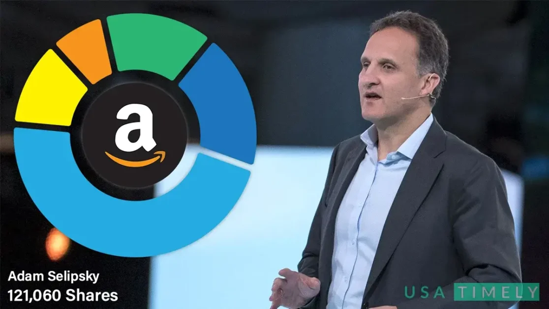 Adam Selipsky owns 121,060 Amazon Shares