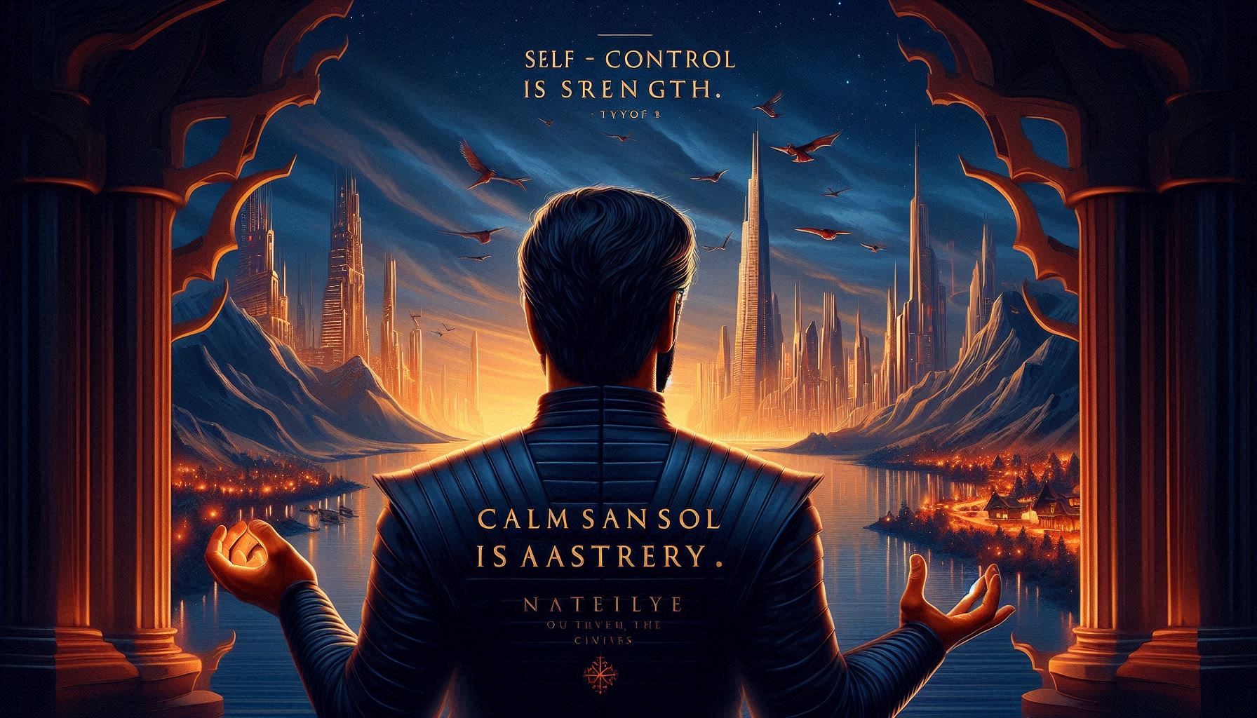 self-control is strength. calmness is mastery. you - tymoff