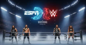 ESPN x WWE WrestleMania 2026 Announcement
