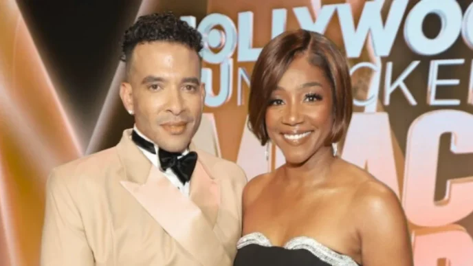 Image of Tiffany Haddish and Jason Lee.