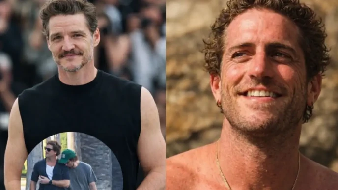 Rafael Olarra side-by-side photo collage in two different settings
